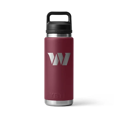 YETI Washington Commanders 26oz. Rambler Chug Water Bottle