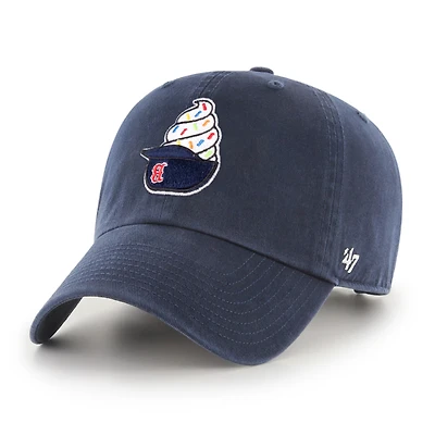 Men's '47  Navy Boston Red Sox Ice Cream Helmet Clean Up Adjustable Hat