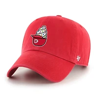 Men's '47  Red Cincinnati Reds Ice Cream Helmet Clean Up Adjustable Hat