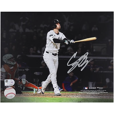 Cody Bellinger New York Yankees Autographed 8" x 10" Subway Series Game Slam Home Run Spotlight Photograph