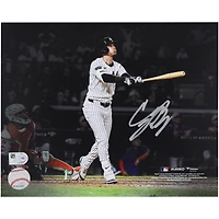 Cody Bellinger New York Yankees Autographed 8" x 10" Subway Series Game Slam Home Run Spotlight Photograph