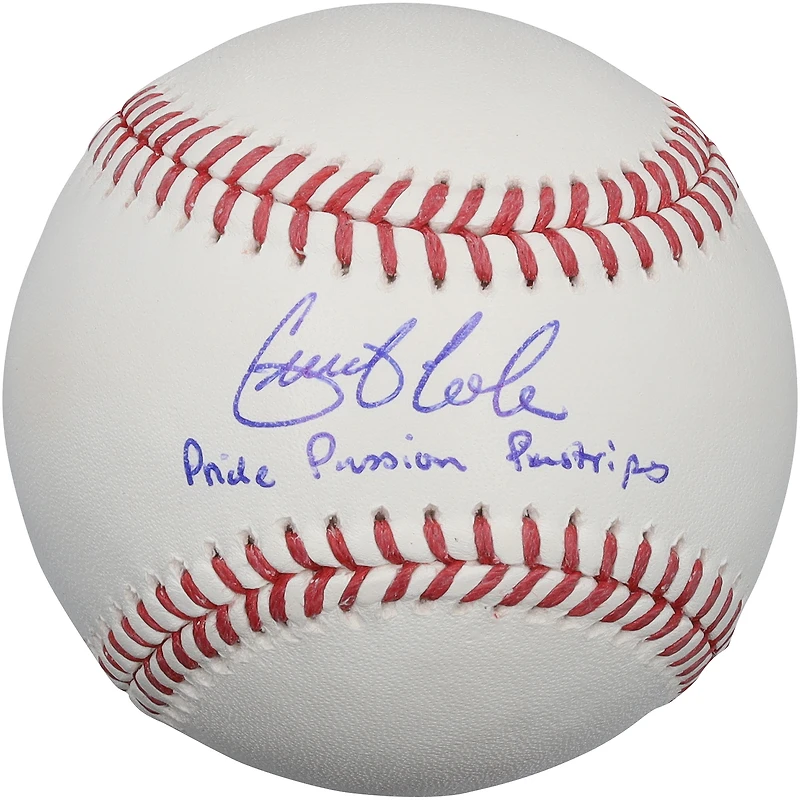 Gerrit Cole New York Yankees Autographed Baseball with "Pride. Passion. Pinstripes." Inscription