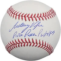 Anthony Volpe New York Yankees Autographed Baseball with "Pride. Passion. Pinstripes." Inscription
