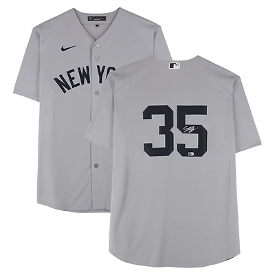 Cody Bellinger New York Yankees Autographed Gray Nike Replica Jersey