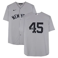 Gerrit Cole New York Yankees Autographed Gray Nike Replica Jersey