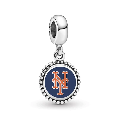 Pandora New York Mets Modern Color Dangle Charm