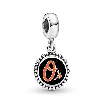 Pandora Baltimore Orioles Modern Color Dangle Charm
