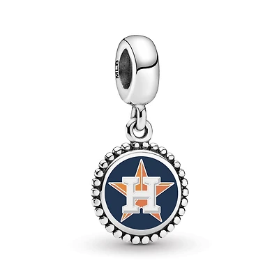 Pandora Houston Astros Modern Color Dangle Charm