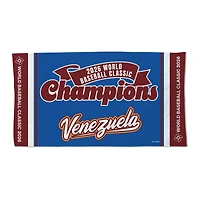 WinCraft Venezuela Baseball 2026 World Baseball Classic Champions Locker Room 22" x 42" Single-Sided Celebration Towel
