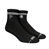 Unisex Rock Em Socks Atlanta Falcons Casual Stripe Quarter-Length Socks