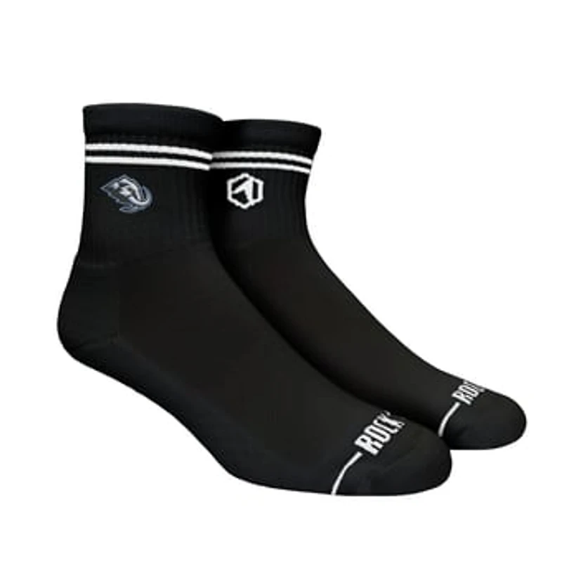 Unisex Rock Em Socks Utah Mammoth Casual Stripe Quarter-Length Socks
