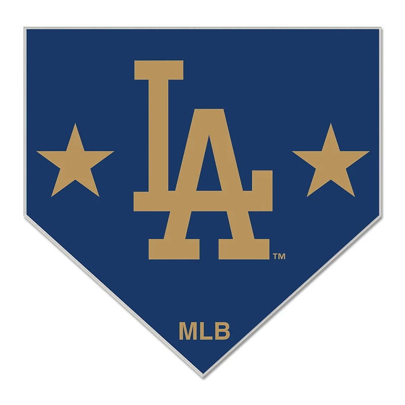 WinCraft Los Angeles Dodgers 2026 Gold Collection Home Plate Collector