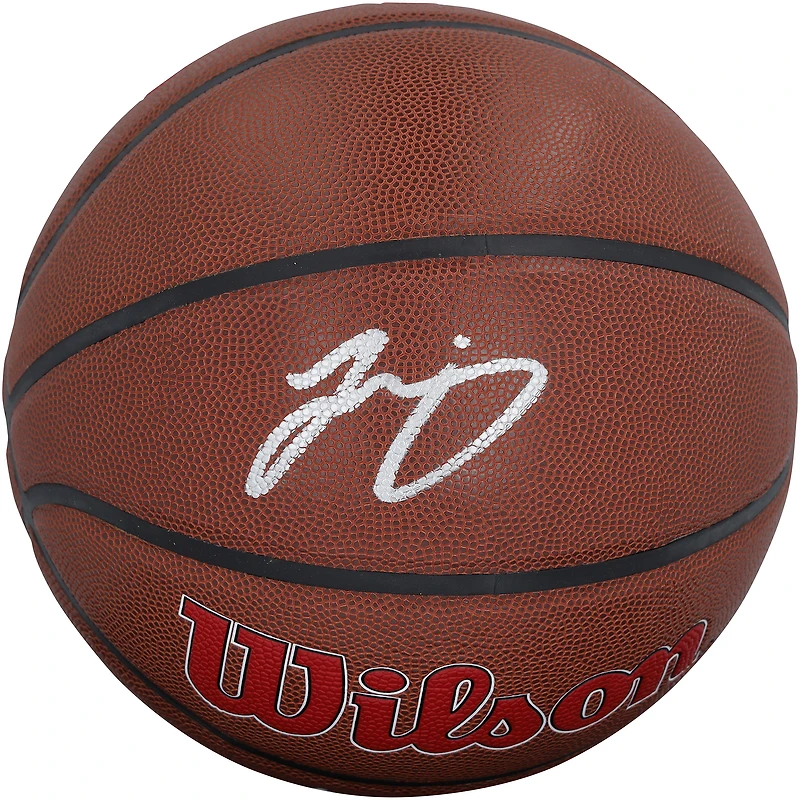 Josh Giddey Chicago Bulls Autographed Wilson Team Alliance Logo Basketball