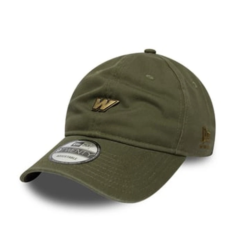 Men's New Era Olive Williams Racing Washed 9TWENTY Adjustable Hat