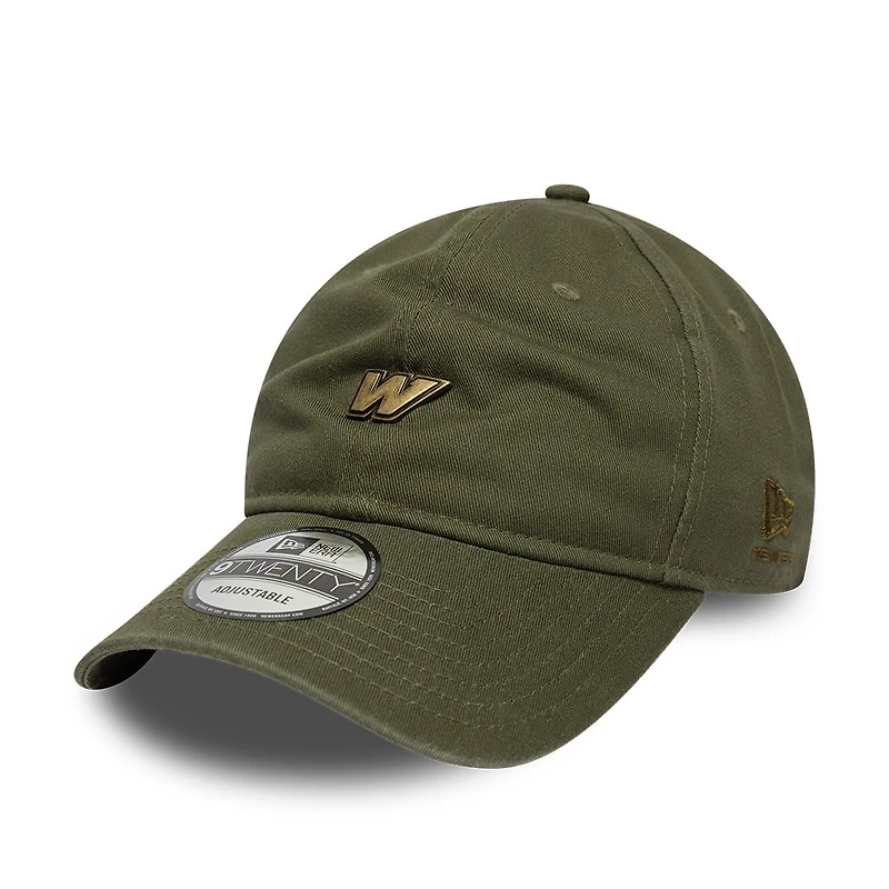Men's New Era Olive Williams Racing Washed 9TWENTY Adjustable Hat