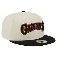 Youth New Era  White San Francisco Giants Two-Tone 9FIFTY Snapback Hat