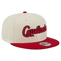 Youth New Era  White St. Louis Cardinals Two-Tone 9FIFTY Snapback Hat