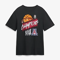Men's Black Arizona Wildcats 2026 Big 12 Men's Basketball Tournament Champions T-Shirt
