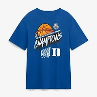 Men's Royal Duke Blue Devils 2026 ACC Men's Basketball Tournament Champions T-Shirt