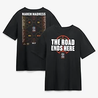 Men's  Black 2026 NCAA Men's Basketball Tournament March Madness Bracket T-Shirt