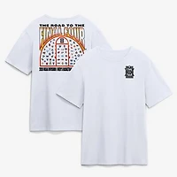 Men's  White 2026 NCAA Men's Basketball Tournament March Madness Final Four Buzzer Beater T-Shirt