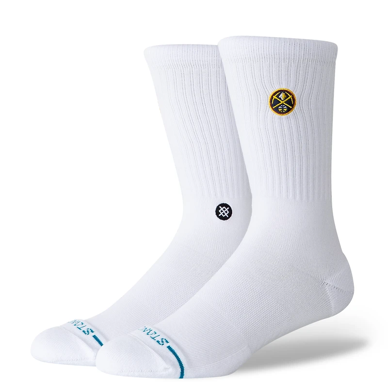 Unisex Stance Denver Nuggets Crested Knit Crew Socks