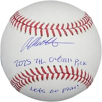 Aiva Arquette Miami Marlins Autographed Baseball with Multiple Inscriptions - Limited Edition of 10