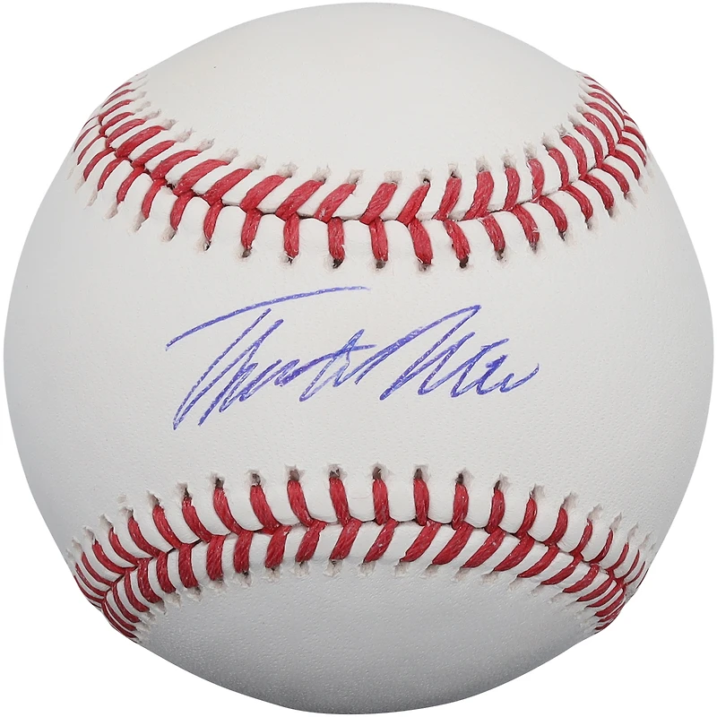 Thomas White Miami Marlins Autographed Baseball
