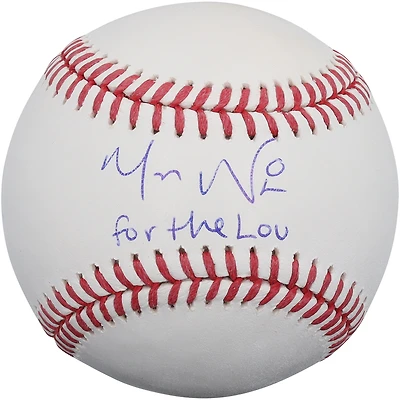 Masyn Winn St. Louis Cardinals Autographed Baseball with "For The Lou" Inscription