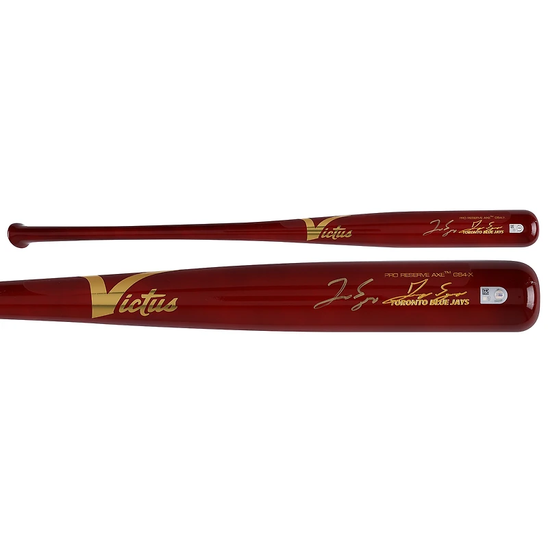 George Springer Toronto Blue Jays Autographed Victus Game Model Bat