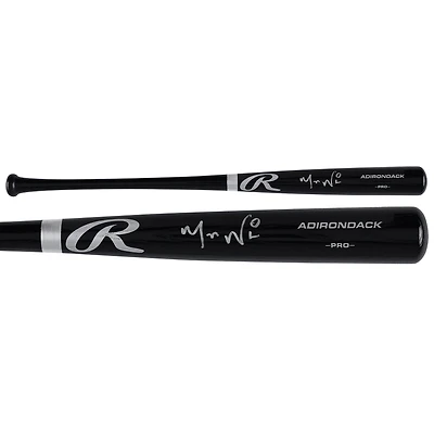 Masyn Winn St. Louis Cardinals Autographed Black Rawlings Pro Bat