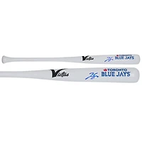 George Springer Toronto Blue Jays Autographed Victus Team ID Mini Bat