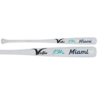 Kyle Stowers Miami Marlins Autographed Victus Team ID Mini Bat
