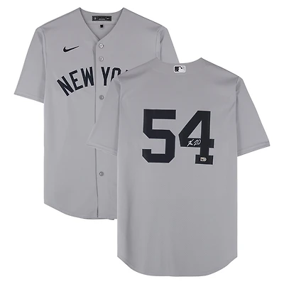 Max Fried New York Yankees Autographed Gray Nike Replica Jersey