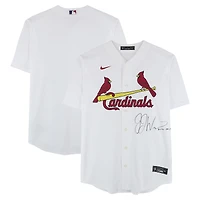JJ Wetherholt St. Louis Cardinals Autographed White Nike Replica Jersey with "2024 7th Pick" Inscription - Front Signed