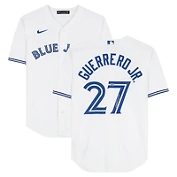 Vladimir Guerrero Jr. Toronto Blue Jays Autographed White Nike Replica Jersey