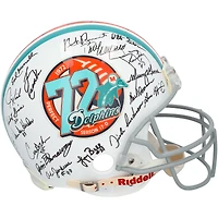 1972 Miami Dolphins Autographed Riddell 40th Anniversary Edition Authentic Helmet with 40 Signatures