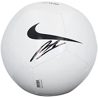 Bruno Fernandes Manchester United Autographed White Nike Soccer Ball