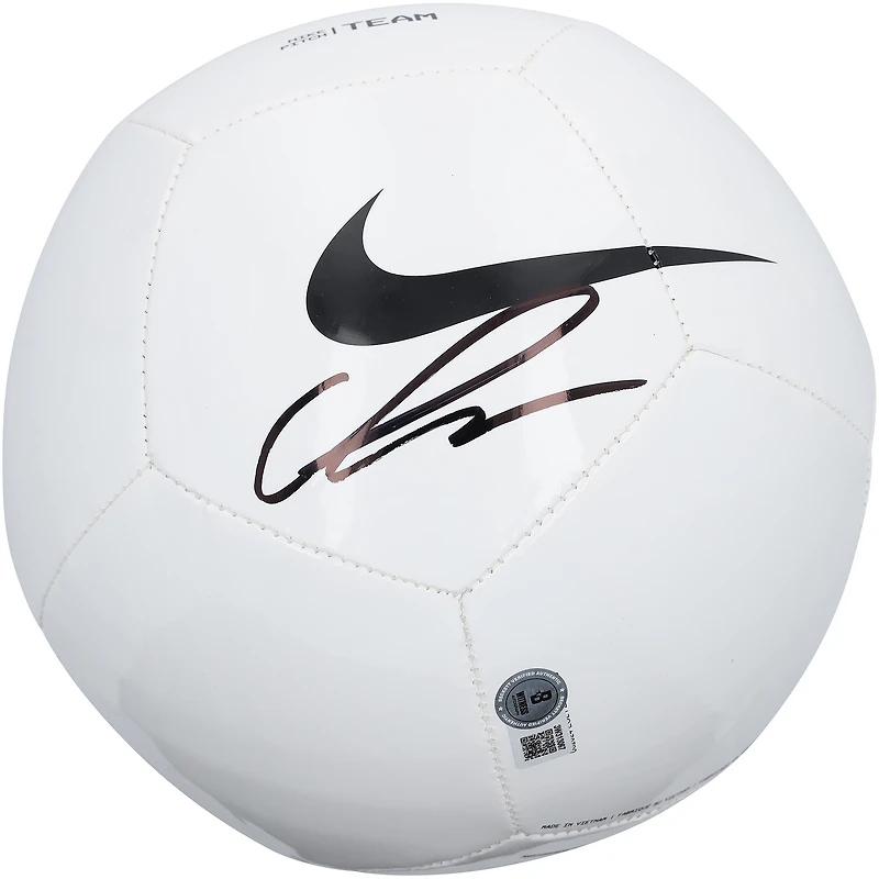 Cole Palmer Chelsea Autographed White Nike Soccer Ball