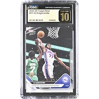 VJ Edgecombe Philadelphia 76ers 2025-26 Topps Now 34 Points Sets 76ers Rookie Record in NBA Debut #11 CGC Authenticated PRISTINE 10 Rookie Card