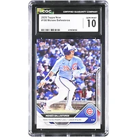 Moisés Ballesteros Chicago Cubs 2025 Topps Now Highly Touted Prospect Logs 1st Career Hit & RBI #186 CGC Authenticated Rookie Card
