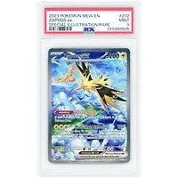 Zapdos Ex 2023 Pokemon 151 Special Illustration Rare #202 PSA Authenticated 9 Card