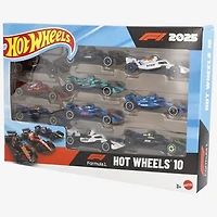 Mattel Formula 1 Hot Wheels Ten-Pack