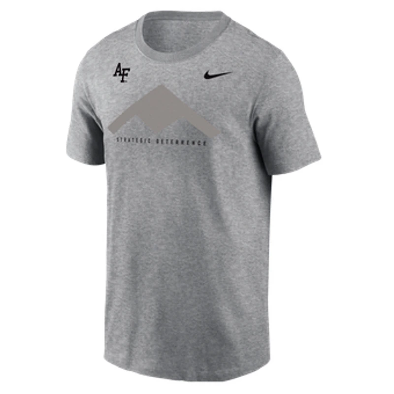 Men's Nike Gray Air Force Falcons 2026 Rivalry Collection T-Shirt