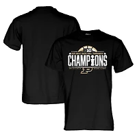 Unisex Blue 84  Black Purdue Boilermakers 2026 Big Ten Men's Basketball Tournament Champions Locker Room T-Shirt