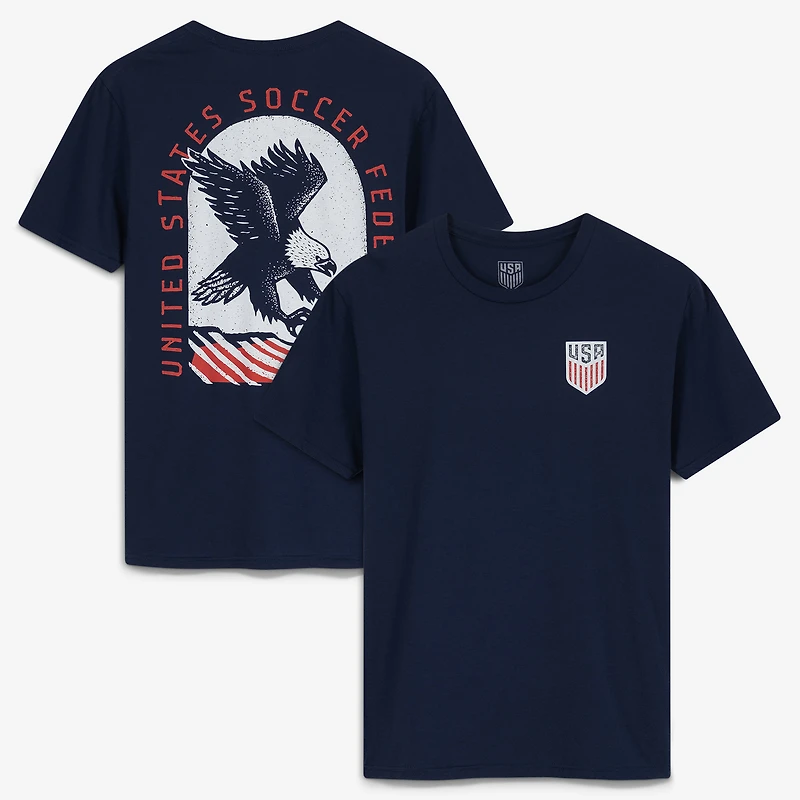Men's Sport Design Sweden Navy USMNT Golden Eagle T-Shirt
