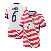 Men's Nike Diego Luna White USMNT 2026 Home Match Authentic Jersey