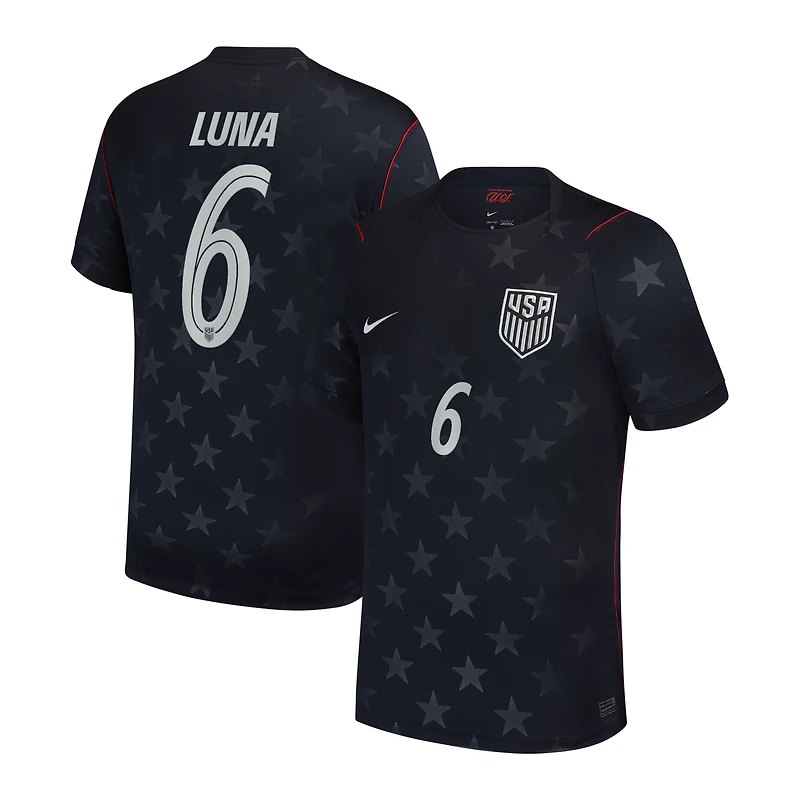 Men's Nike Diego Luna Blue USMNT 2026/27 Away Stadium Replica Jersey