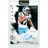 Xavier Legette Carolina Panthers Autographed 2025 Panini Black Smoke Show #SSS-XLE #31/50 Card