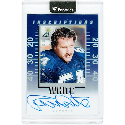 Randy White Dallas Cowboys Autographed 2024 Panini Zenith Pinnacle Inscriptions #PIS-RWE Card